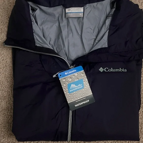 Columbia Women's Deep Blue Ski Jacket - Picture 2 of 4